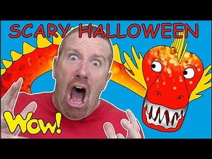 Scary Halloween Party Stories from Steve and Maggie | Free Wow English TV for Kids - Videos For Kids