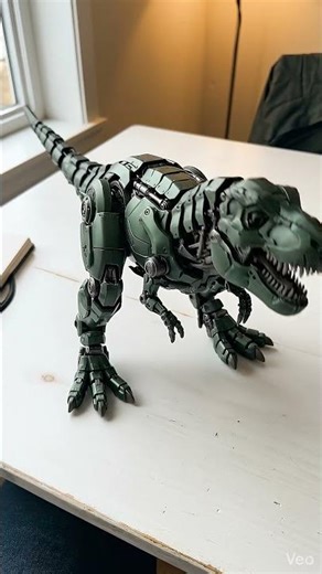 AI Made a Jurassic Machine 🦖⚙️#ToyGenixAI #Dinosaur #AIToys #RobotToy #Shorts