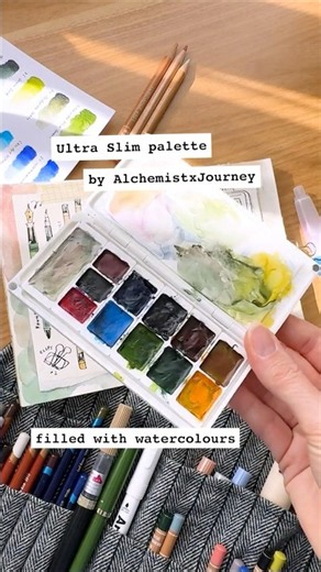 Packing my art supplies ✏️