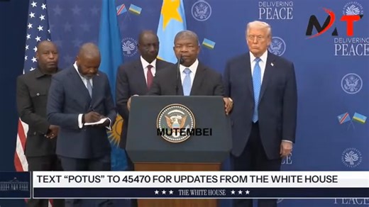 7.6K views · 172 reactions | In Case you Missed Full Happening in The White House as William Samoei Ruto Gives Powerful Speech to Africans and Donald J. Trump is Happy With our Rais!!DRC Washington Peace Accord Signed!Kagame and Tshisekedi Speeches! | Mutembei TV | Facebook