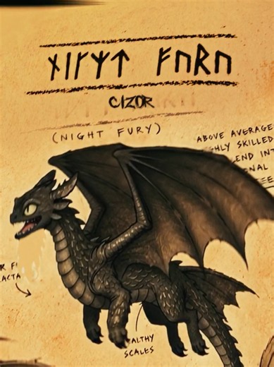 How to Train Your Dragon edit — Toothless Night Fury fan edit