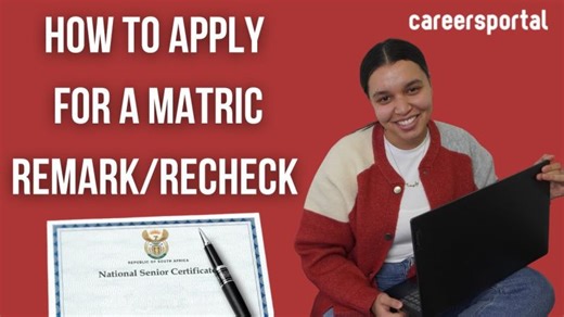 How To Apply For A Matric Remark/Recheck | Careers Portal | Alan Hammond