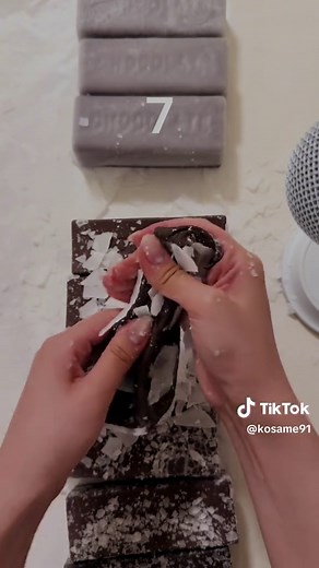 チョコレートバター 手作りスクイーズ ASMR 動画解説