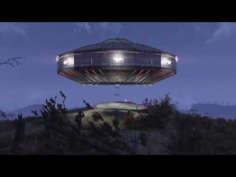 Floating UFO Camp Fallout 76
