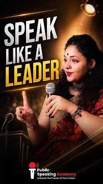 How to Speak Like a Leader | Public Speaking Tips and Techniques | Public Speaking Academy