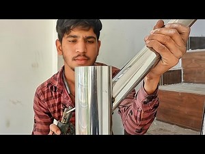Stainless Steel Railing Design & Installation | Full Welding, Fitting & Mirror Polishing Process