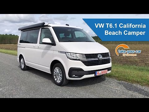 Der VW T6.1 California "Beach Camper" Review | take-your-car GmbH