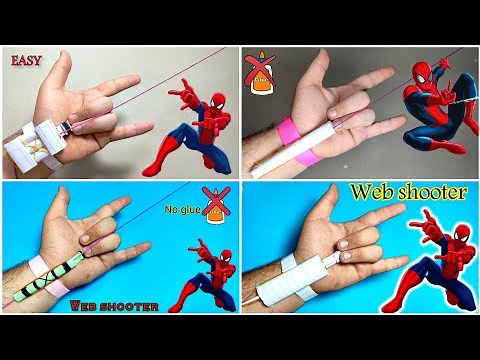Top 04 Easy Origami Web Shooter (How To Make)