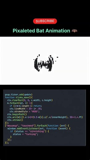 🦇 Pixelated Bat Animation Using CSS | Coding With Cousins 💻✨ #codingwithcousins #coding #codecool