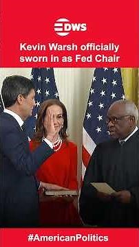 KEVIN WARSH Sworn-In as FED Chair During Economic Turbulence in U.S.A. | DWS News | AC1I