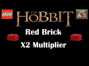 Lego Hobbit X2 Multiplier Red Brick