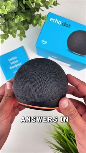 Echo Dot (5th Gen) – Smart Speaker with Alexa – Compact & Powerful