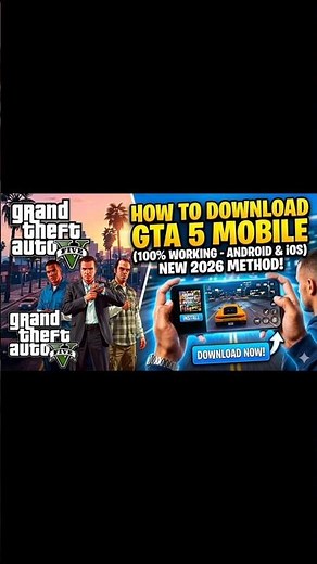 HOW TO DOWNLOAD MOBILE GT5 FREE? #viralvideo #games #viral #viralshorts #gta5