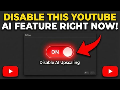 How to Disable YouTube AI Upscaling (Super Resolution) - 2026 Guide