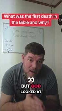 What was the first death in the Bible? and Why? #ThePreachingTrucker