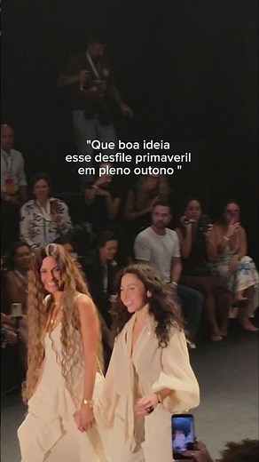 #RFW, Camila Pitanga on the catwalk, Lola or Bebel?