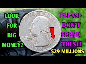 Super Rare & Most Expensive 1983-P Washington Quarter Dollar Error Coin Worth Money!