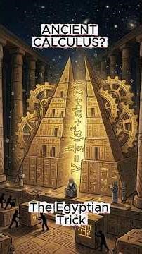 How Ancient Egyptians Solved Calculus 4,000 Years Ago! 📐😱