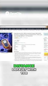 Fluke MicroScanner II The ULTIMATE Handheld Network Cable Tester #CableTester #NetworkTools