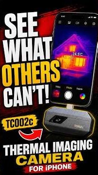 This iPhone Thermal Camera Shows EVERYTHING Hot in Your Home | TOPDON TC002C Review