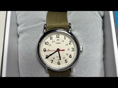 Timex Weekender Analog 38.mm Unboxing