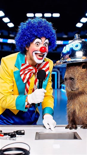 CAPY VS. MARY: THE ULTIMATE ROBOT BEAR SHOWDOWN! 🤖🐻 #capybara