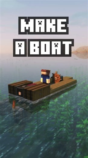 How To Make a Boat - Create Aeronautics Tutorial for Beginners #createaeronautics #minecraft