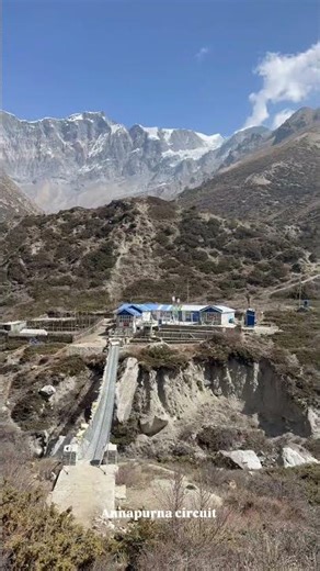 Annapurna circuit trek in Nepal #mountains #annapurnacircuit #travel #hikingtrail #nature #annapurna