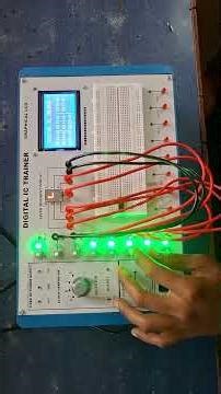1 to 9 digits seven segment display working#arduino#series #shortsfeed#shorts #youtubeshorts#youtube
