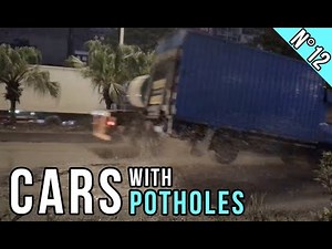 Cars Hitting MASSIVE Potholes (#12)