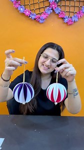Easy Christmas paper craft origami hanging decoration #diy #decoration #papercraft #paper #Christmas #reelsviralシ #viralvideoシ #3d | Chet Chat Homies