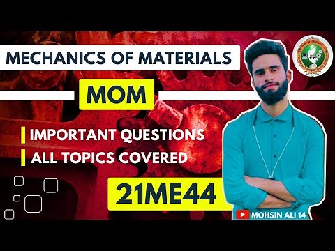 Vtu Mechanics Of Materials (MOM) Important questions