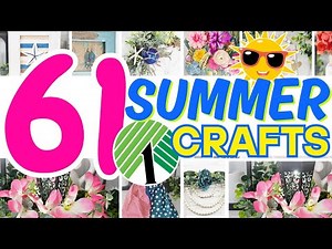 61 BRILLIANT 🤯 SUMMER Dollar Tree DIY Crafts For Home Decor