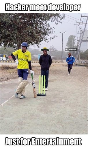 When hackers meet developers😁 ft. Hardik, kuldeep.?