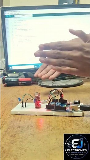 I Built a Clap-Controlled Light with Arduino 👏💡 || Arduino Project|#arduino #electronics #sensor