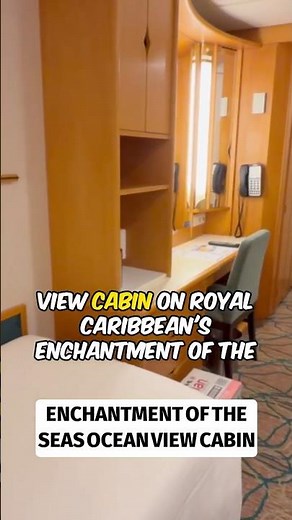 Enchantment of the Seas Ocean View Cabin Tour & Review - Royal Caribbean Cruise Room Guide