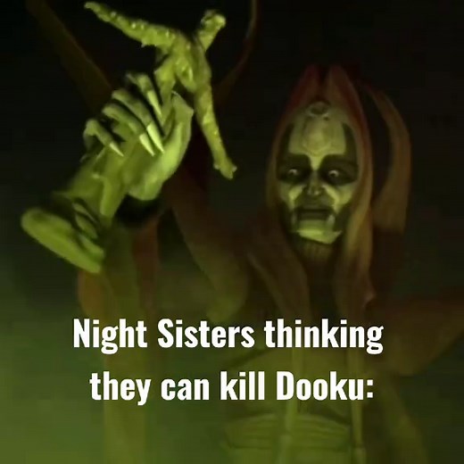 Nightsisters Mogged: Star Wars Clone Wars Edit