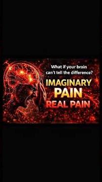 The Brain Doesn’t Know the Difference Between Real and Imagined Pain #lifelessons #viralshorts#brain