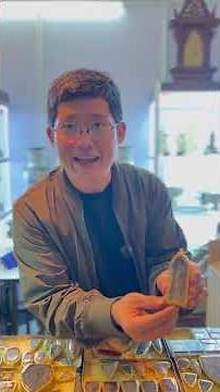 Just a little bit, easy 😆 #Buddha amulet #Buddha amulet made of metal