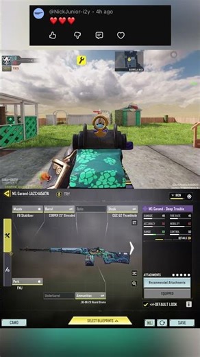 M1 Garand Build - Season 3 COD Mobile 2026