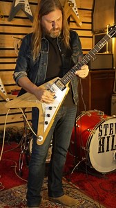 Still impressed by the Gibson Custom Shop 58 Flying V! I can get all the sounds I want with that guitar. #guitarsolo #gibson #guitar #flyingv | Steve Hill