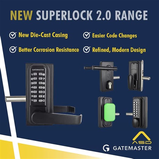 #gatemaster #superlock2 #innovation #security #gatehardware | ASDltd