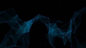 6 different scene, Abstract network connection background. Technology and Connectivity Concept. Molecule And Communication Background