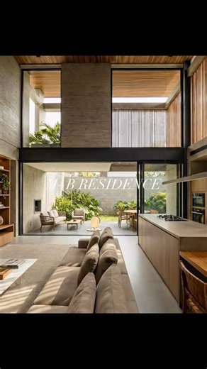 Fariz Hawari on Instagram: "Saat merancang hunian ini, saya tidak mulai dari bentuk, tapi dari pertanyaan: "Bagaimana cara menciptakan rasa aman,tenang, dan terlindungi saat mereka melangkah masuk?" M+B Residence by Spacemaker Architecture Firm : @spacemaker.studio Principal Architect : @farizhwr Contact + Consultation : spacemaker.id / 085121079472 #architecture #architect #design #house #spacemaker"