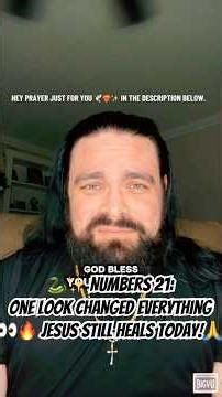 🐍✨Numbers 21: One Look Changed Everything 👀🔥Jesus Still Heals Today! 🙏 #JesusHeals #Numbers21