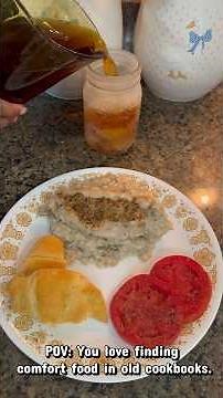 Can This Vintage Chicken & Rice Casserole Still Hold Up?# #recipe #easyrecipe #shorts #nostalgia