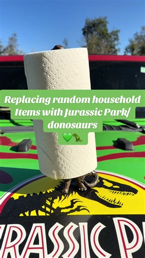 Just a few of the things I’ve replaced in our house with Jurassic park or dinosaurs #jurassicpark #jurassicworld #jurassicparkcollector #jurassicparkhouse #jurassicparkjeep