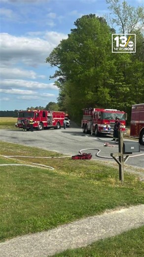 2 displaced in Sunday house fire in rural Suffolk