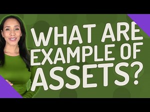 What are example of assets?