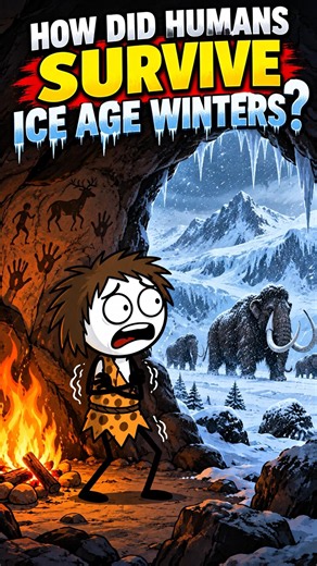 How Did Humans Survive the Ice Age? 🥶🔥